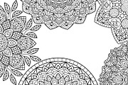 Mandala. Coloring book pages, a Decorative Illustration by jelisua88 (Thumbnail 9 of 9)