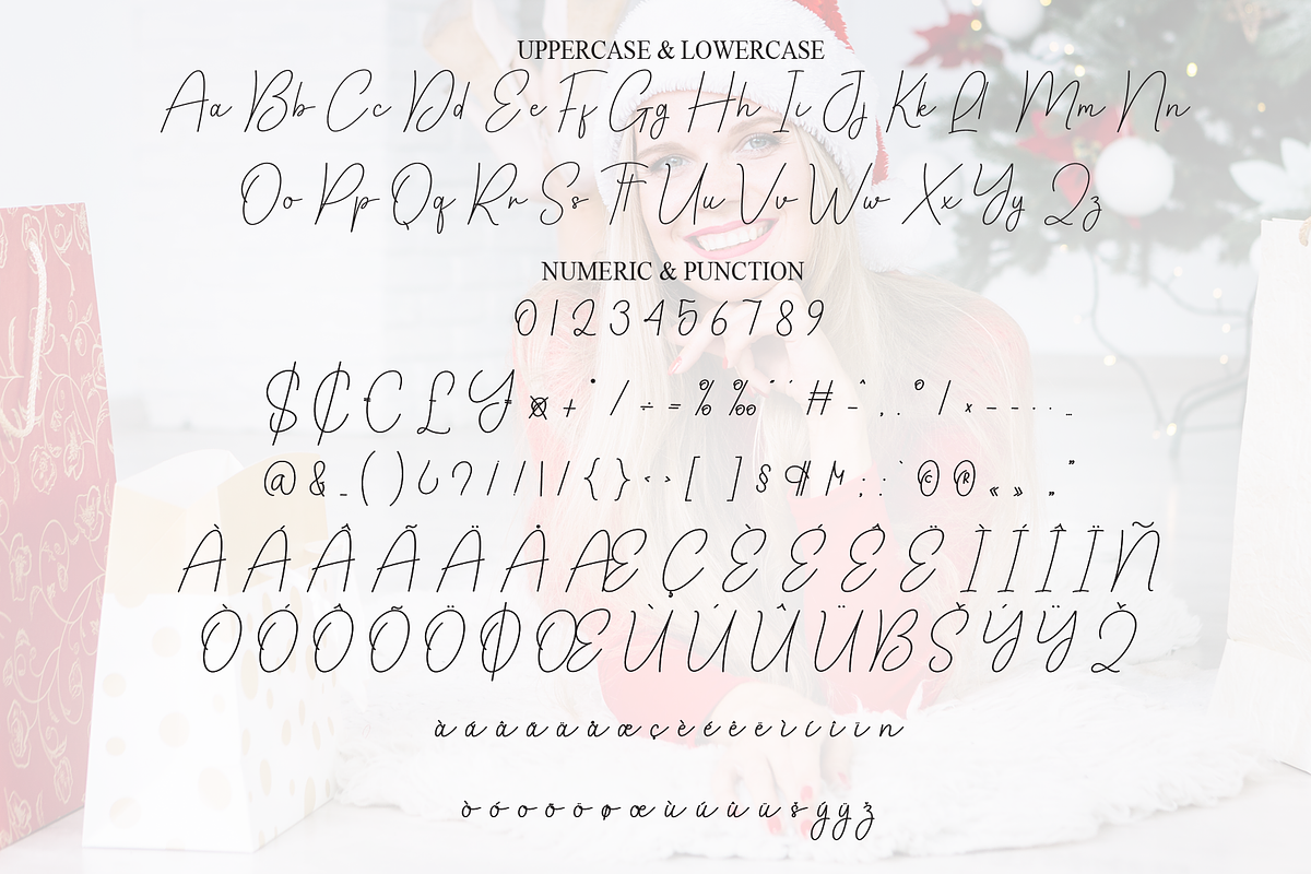 Beauty Santa | Script Font, a Handwritten Font by Scratchones (Photo 7 of 8)
