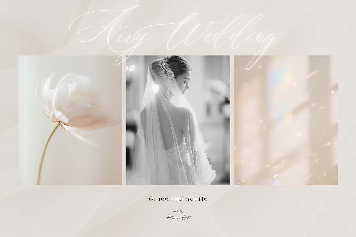 340 Airy Wedding Stock Photo Bundle, a Beauty & Fashion Photo by Allure Art (Photo 23 of 63)