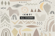 Procreate Stamp Brushes Bundle 2020, a Brush Add-On by Struvictory.art (Thumbnail 34 of 36)