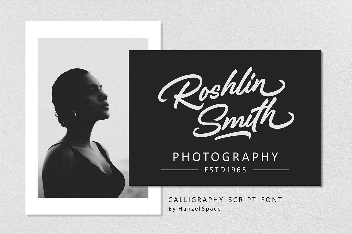 Rillosta | Calligraphy Script Font, a Script Font by HanzelSpace Studio (Photo 5 of 7)