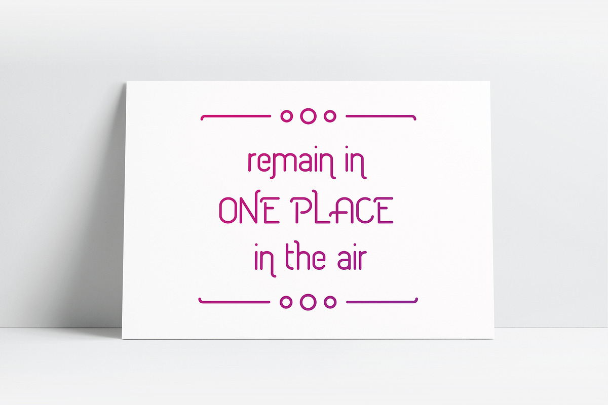 Hover Extended Font preview 5