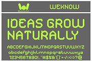 Future Mind font, a Font by weknow (Thumbnail 4 of 8)