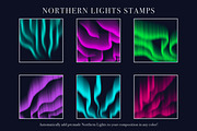 Northern Lights | Procreate Brushes, a Brush Add-On by The Creative Bix (Thumbnail 4 of 11)