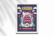 Playful Easter Egg Hunt Flyer, a Flyer Template by Huge Dream Studio (Thumbnail 5 of 5)