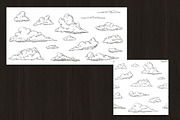 Set sketches of clouds, an Object Graphic by CGterminal (Thumbnail 2 of 5)