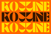 Kojune - Display Font, a Font by Suolahti Type (Thumbnail 1 of 6)