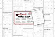 Ultimate Planner Bundle and Journal, a Stationery Template by Design Zone (Thumbnail 1 of 5)