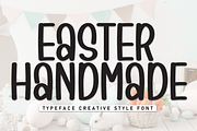 Easter Handmade | Script Font, a Script Font by Scratchones (Thumbnail 1 of 8)