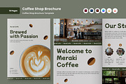 Artisanal Coffee Shop Brochure, a Brochure Template by twinstd (Thumbnail 1 of 6)