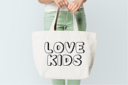 Daily Outline - Cute Outline Font, a Sans Serif Font by KiddoGlyphs Studio (Thumbnail 5 of 6)