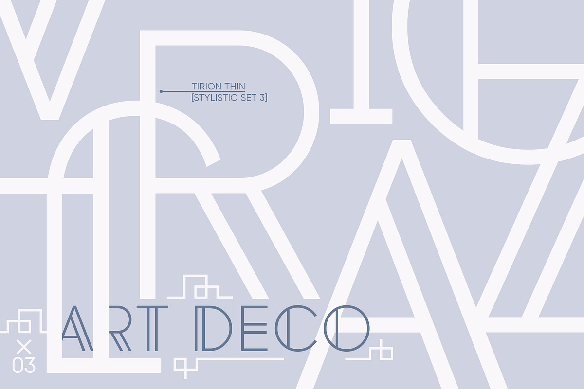 Tirion - The Ultimate Logo Toolkit, a Sans Serif Font by TirionType (Photo 4 of 15)