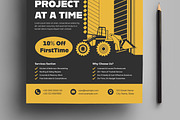 Industrial Construction Services, a Flyer Template by MightyDesign (Thumbnail 3 of 8)