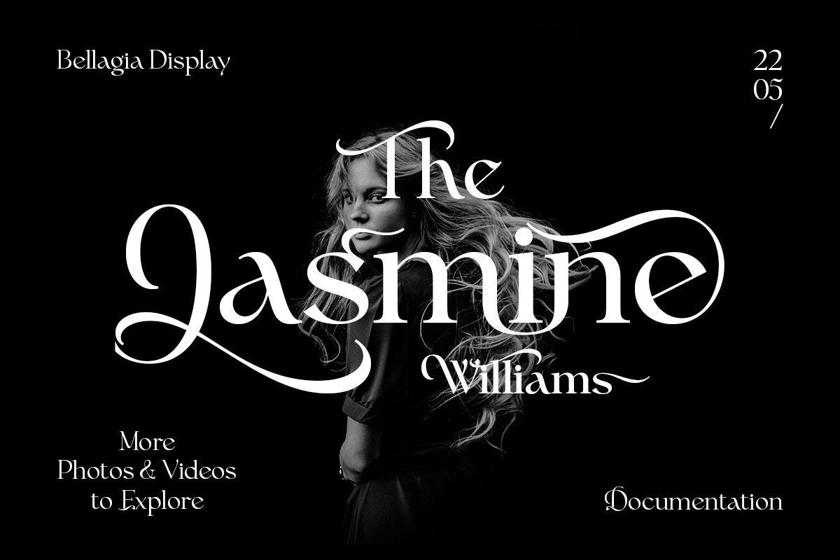Bellagia Display - Variable Font, a Serif Font by Attract Studio (Photo 4 of 15)
