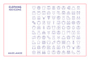 Clothing Icons, an Outline Icon by Made by Made (Thumbnail 5 of 8)