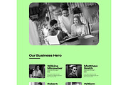 Corporate Website Landing Page, a Landing Page Template by ContestDesign (Thumbnail 4 of 7)