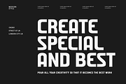 Brisk - Brutalism Sans Serif Font, a Sans Serif Font by Hamz Studio (Thumbnail 2 of 16)