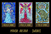 Magic Gate Tarot Deck colorful, a Decorative Illustration by Samiramay (Thumbnail 15 of 27)