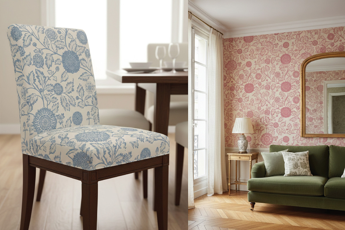 Rose Arbor, a Pattern Graphic by Print Diaries (Photo 4 of 6)