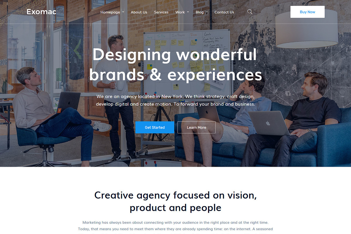 Corporate Business HTML5 Template, a Bootstrap Template by HasThemes (Photo 3 of 4)