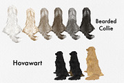 Watercolor Dog Breeds Clipart., an Animal Illustration by ColorfulPT (Thumbnail 5 of 8)