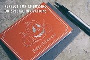 Classic Halloween Inky Illustrations, a Decorative Illustration by The Digital Prop Shop (Thumbnail 6 of 7)
