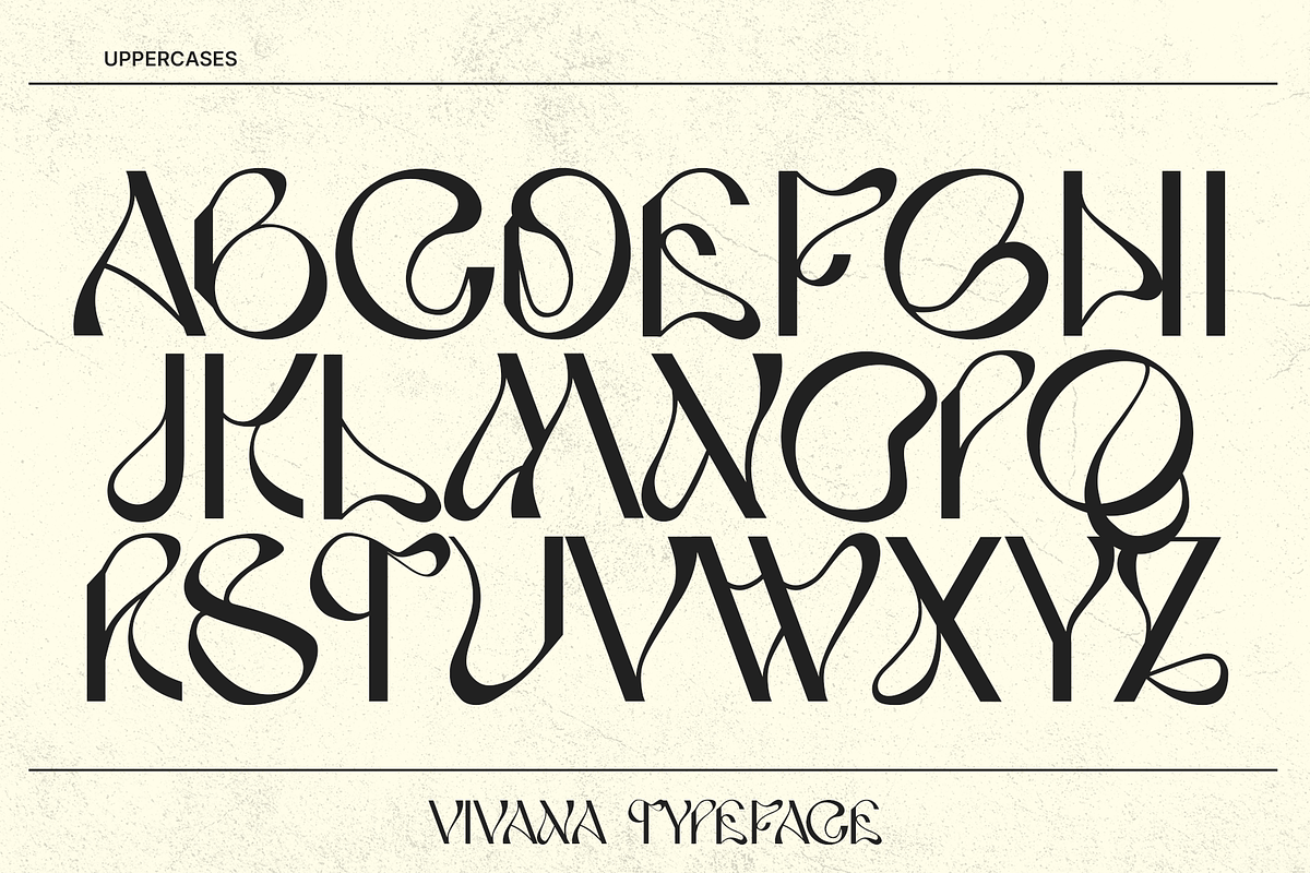 VIVANA | Modern Display, a Sans Serif Font by Alif Devan R. (Photo 8 of 12)