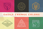 Line Badges - Volume 3, a Branding & Logo Template by Build Interactive (Thumbnail 3 of 5)