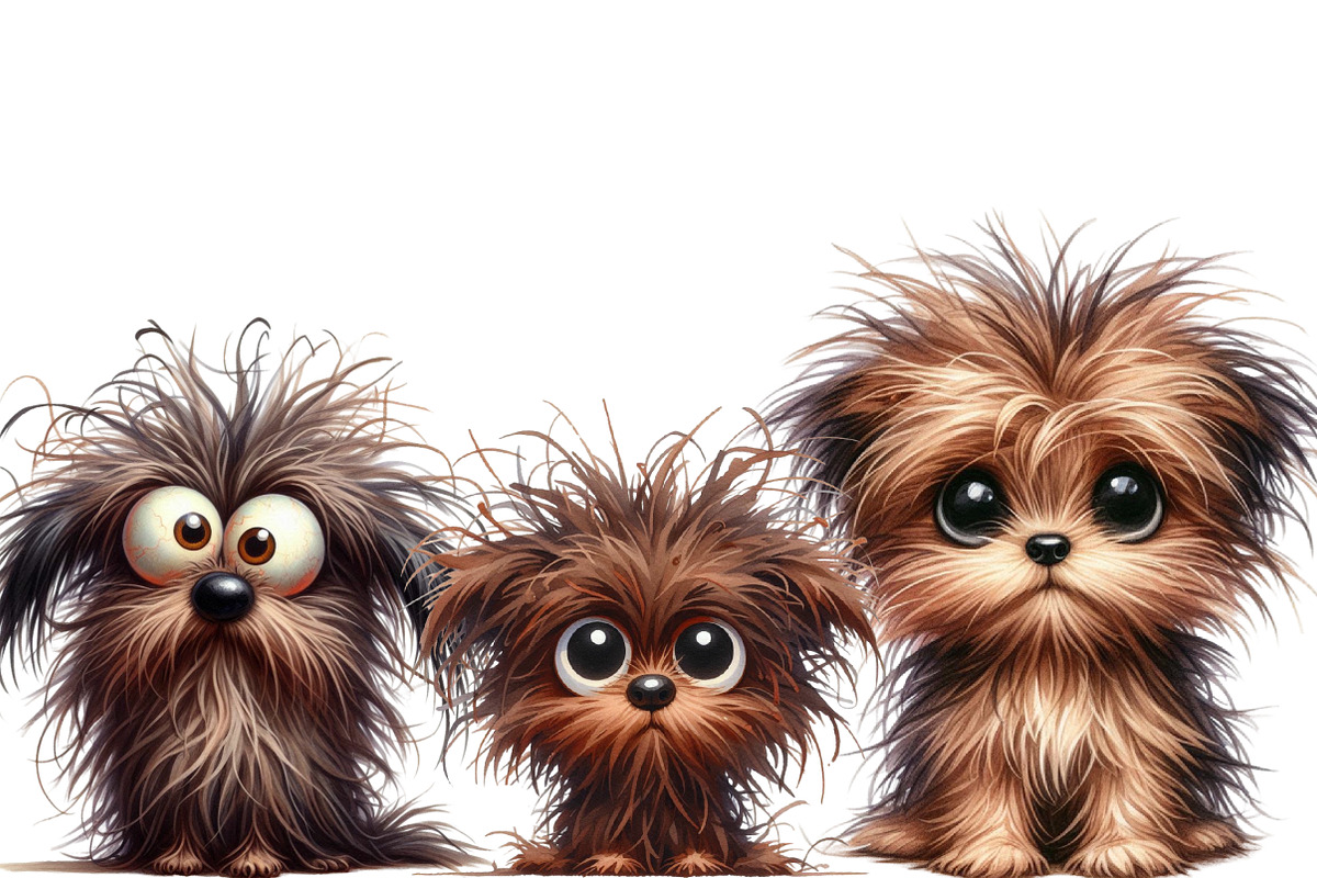 Frazzled Dog Clip Art, an Illustration by Designworld (Photo 5 of 6)