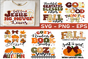 Retro Fall SVG Sublimation Bundle, an Object Graphic by EllaMaiyaali (Thumbnail 1 of 8)