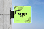 Square Billboard Mockup, an Advertising Mockup by xavier_studio (Thumbnail 4 of 5)