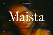 Maista Font Modern Display Serif, a Serif Font by Koplexs Studio (Thumbnail 1 of 11)