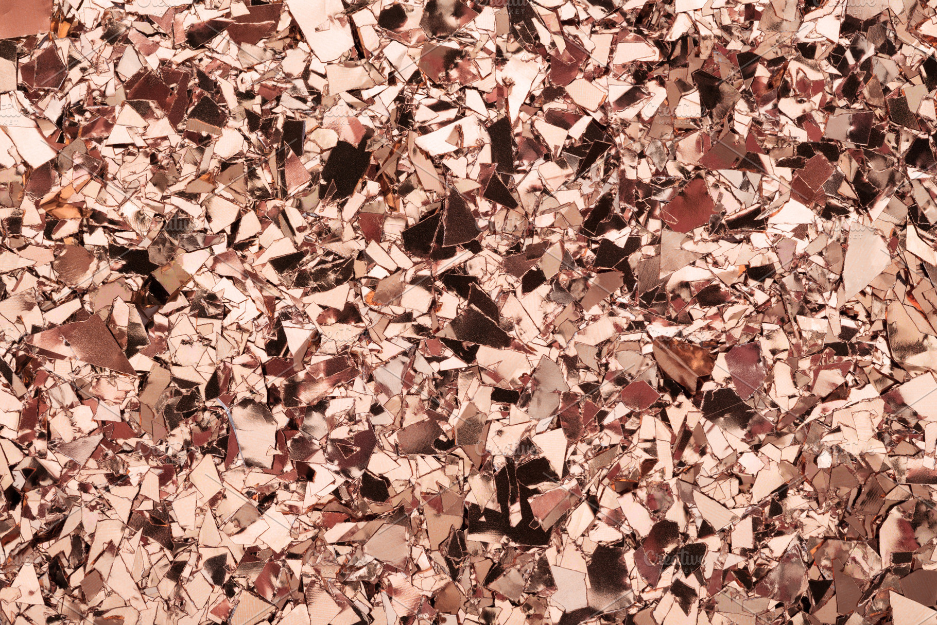 Pink Gold glitter foil confetti, a Holiday Photo by Julia Manga