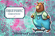 Magical Textures 2-Procreate brushes, a Brush Add-On by MissPerfectKaos (Thumbnail 5 of 6)
