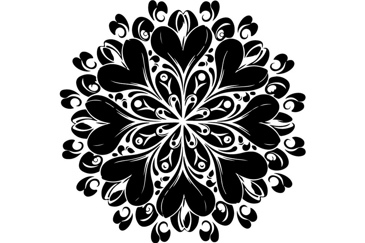 Bold Lotus Flower Silhouette, an Object Graphic by Creativeshirt (Photo 13 of 15)