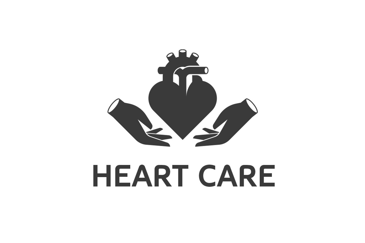 Heart care logo, a Branding & Logo Template by Mir store (Photo 2 of 3)