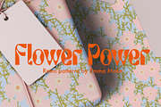 Flower Power Retro Pattern Set, a Pattern Graphic by Emma Make (Thumbnail 1 of 12)