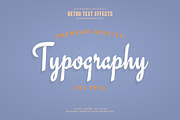 Editable Retro Vector Text Effect, a Plug-in Add-On by Photoshop Action (Thumbnail 11 of 11)