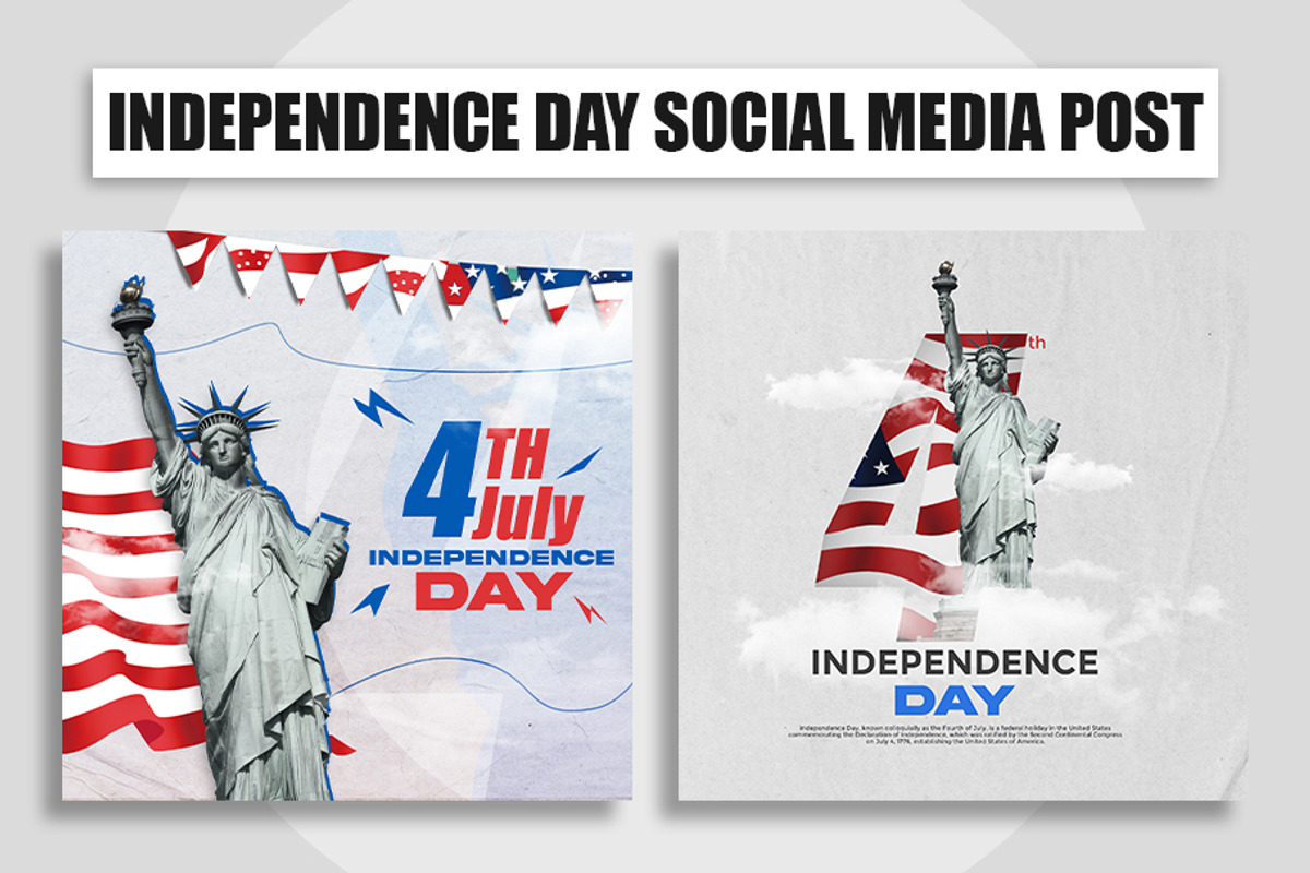 United States Independence Day, a Social Media Template by Northfrom (Photo 1 of 3)