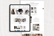 Wix Website Online Clothing Store, a Wix Template by Kromatic Design Studio (Thumbnail 2 of 10)
