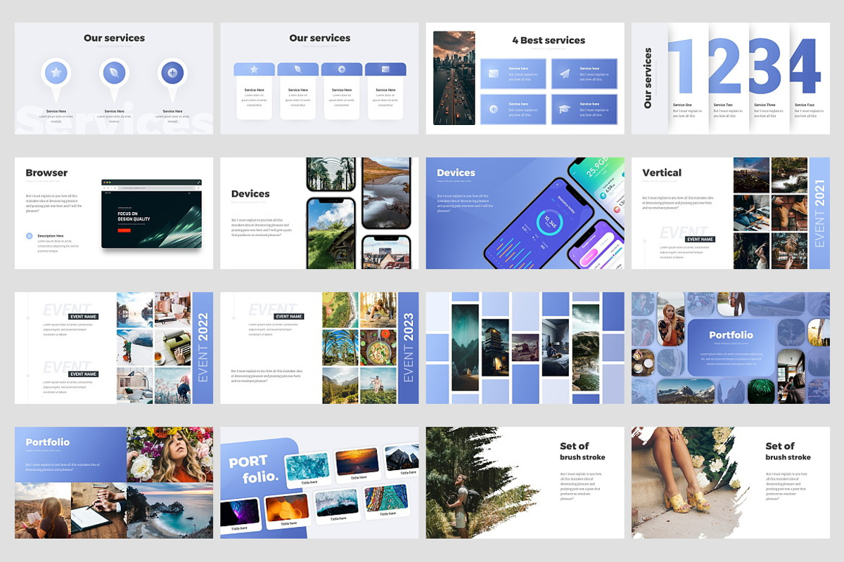 Corporate Clean Solutions, a Presentation Template by Evgeny Bagro (Photo 3 of 7)