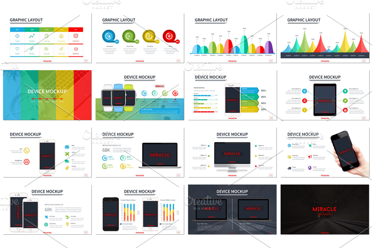 Miracle Powerpoint Presentation, a Presentation Template by UniqueStudio (Photo 11 of 13)