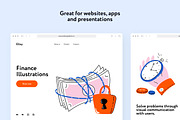 Ellsy Finance Illustrations, a Finance Illustration by Welovegraphics (Thumbnail 4 of 7)
