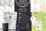 Boho style collection, an Object Graphic by KatiaZhe (Thumbnail 1 of 7)