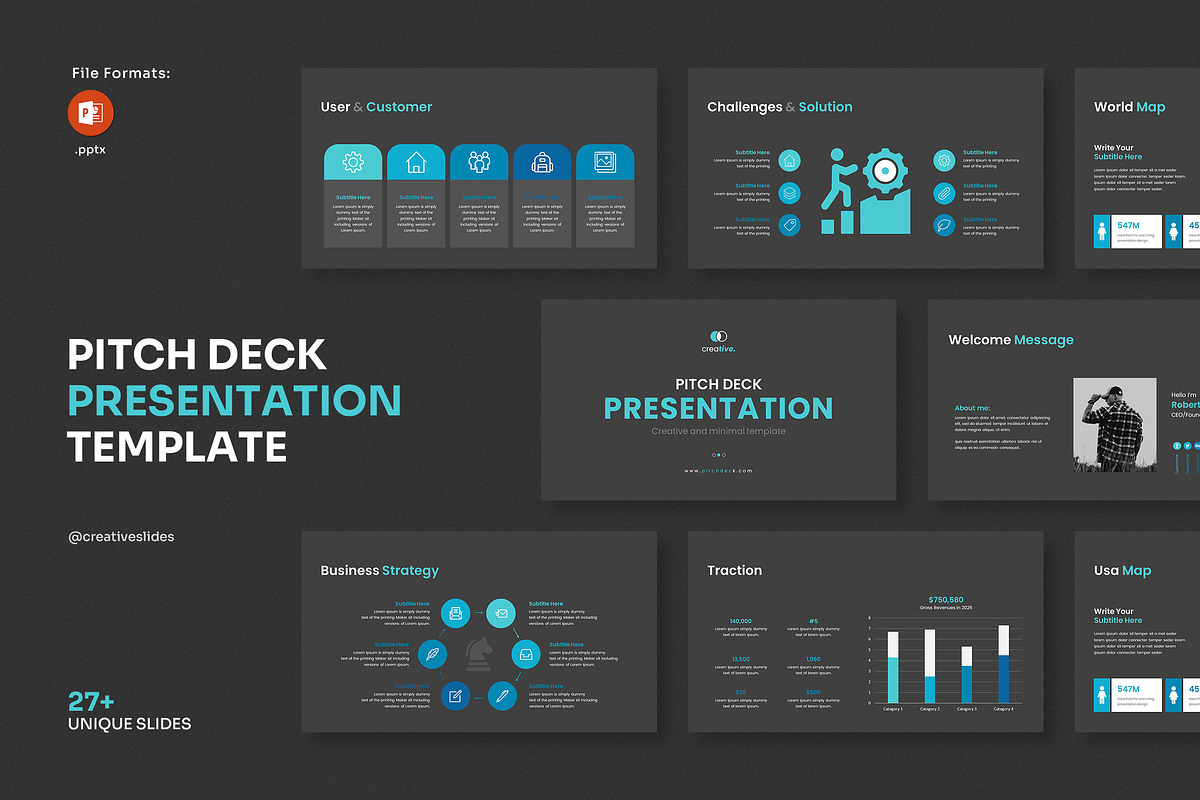 Business Pitch-Deck PowerPoint