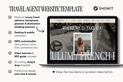 Luxury Travel Agency Showit Website, a Squarespace Template by Warmsoulgallery (Thumbnail 9 of 14)