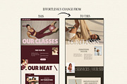 Pink Red Squarespace 7.1 Template, a Squarespace Template by Row Creative (Thumbnail 8 of 10)