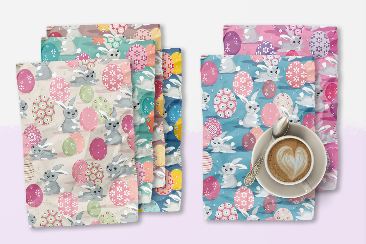 Easter bunnies– Set 1, a Pattern Graphic by Yummy (Photo 8 of 12)