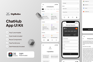 ChatHub - AI Chat Mobile App UI KIT