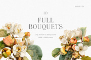 Watercolor Botanical Clipart, a Decorative Illustration by ThaismotaCreativeCo (Thumbnail 5 of 11)